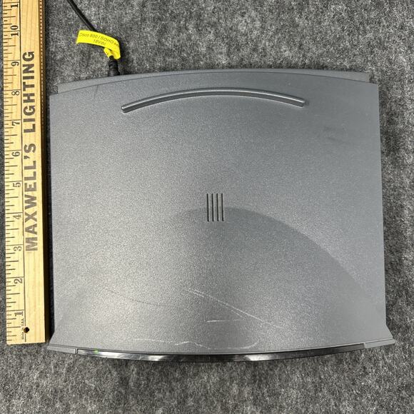 Cisco Systems 800 Series Router with Power Adapter Black Tested/Works SCRATCHED - Picture 2 of 10